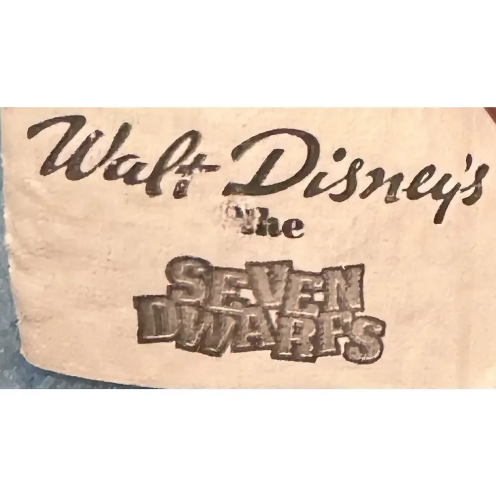 Walt Disney Vintage Dopey Plush - Snow White And Seven Dwarfs 15”